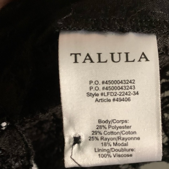 Aritzia lace black top - Picture 4 of 5